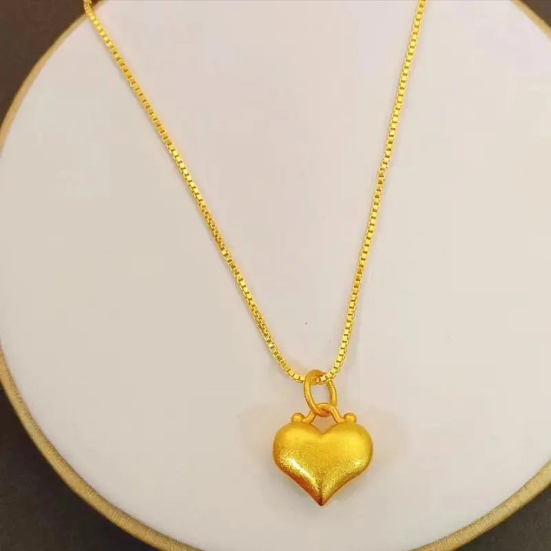 Collier Love pendentif coeur or 18K