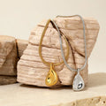 Collier pendentif acier inoxydable femme